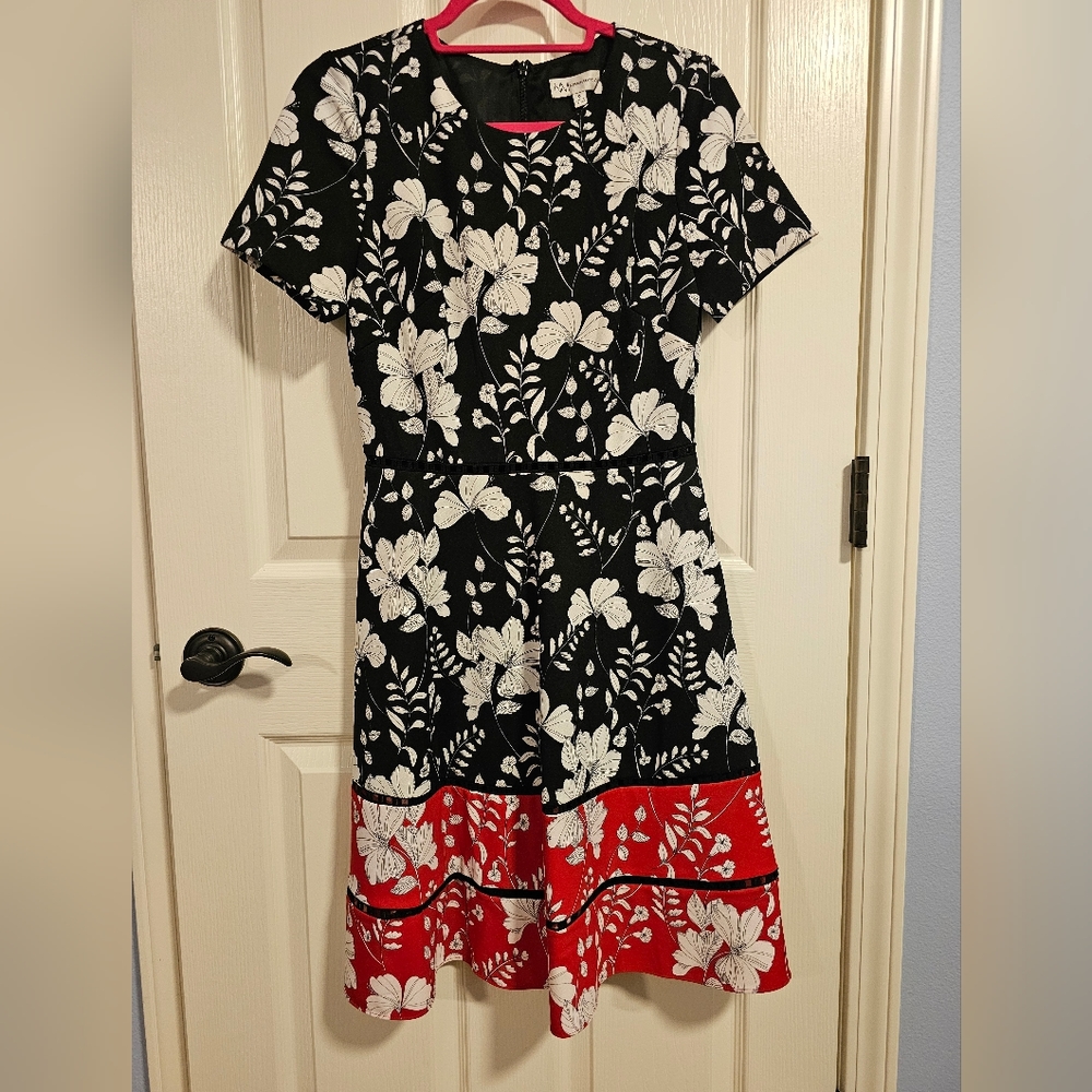 Neiman Marcus Floral Dress- Size 6